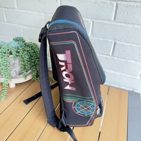 Disney Parks TRON Lightcycle Backpack Black Arcade Game Travel School Bag main image 10